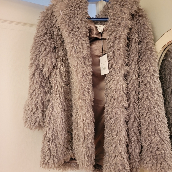 Noize Vegan fur teddy coat - Picture 4 of 7